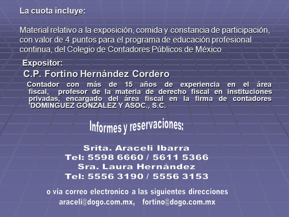C.P. Fortino Hernández Cordero