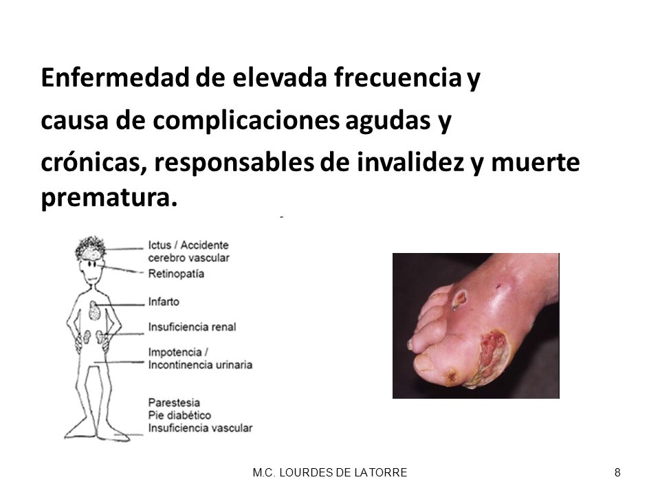 Enfermedad de elevada frecuencia y causa de complicaciones agudas y