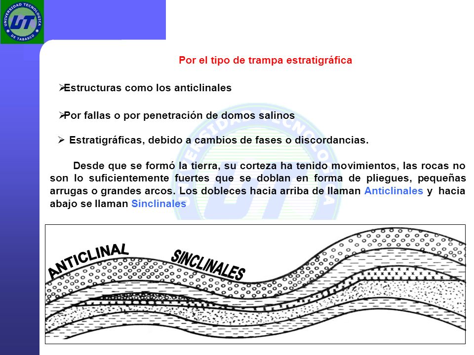Estratigráficas, debido a cambios de fases o discordancias.
