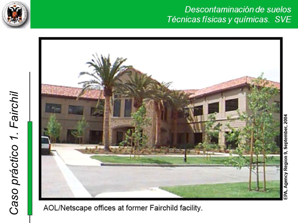 Después de la limpieza se instala en este sitio las oficinas de la American On Line