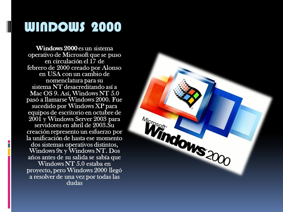 WINDOWS 2000