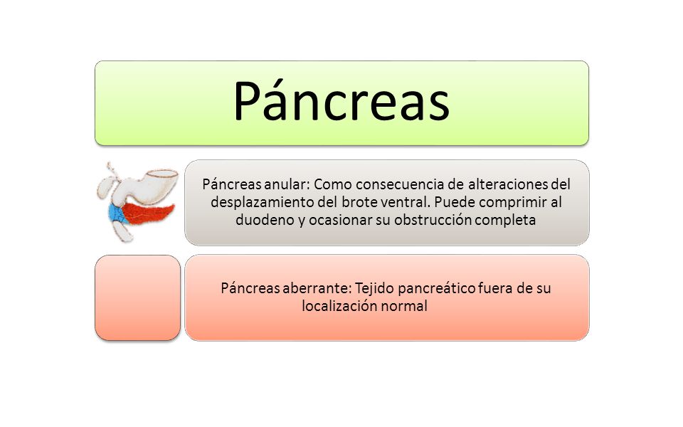 Páncreas aberrante: Tejido pancreático fuera de su localización normal