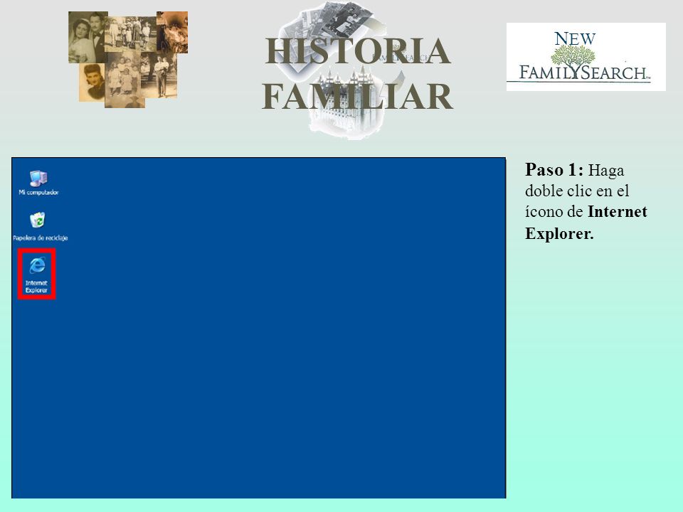 Paso 1: Haga doble clic en el ícono de Internet Explorer.