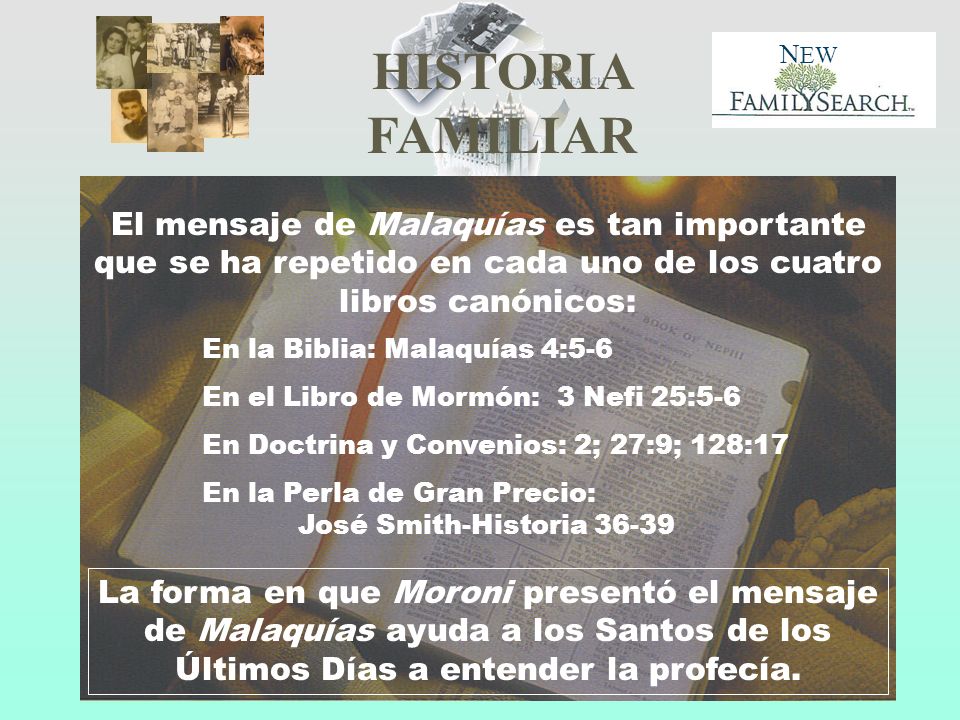El mensaje de Malaquías es tan importante que se ha repetido en cada uno de los cuatro libros canónicos: