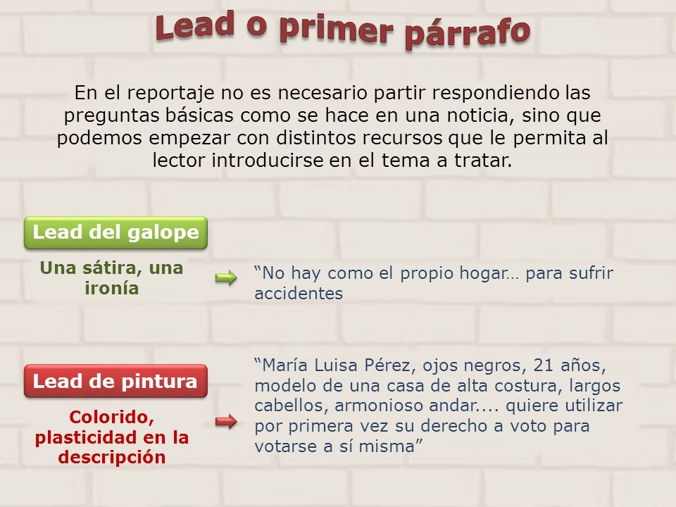 Colorido, plasticidad en la descripción