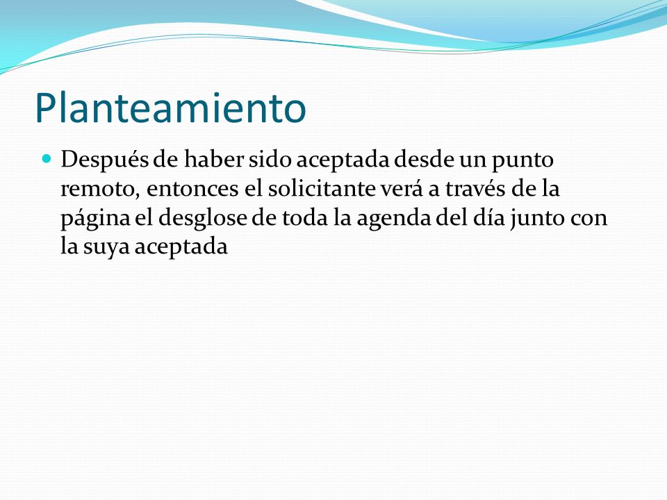 Planteamiento