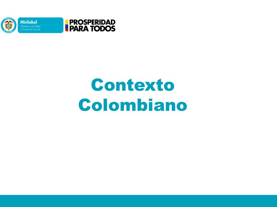 Contexto Colombiano