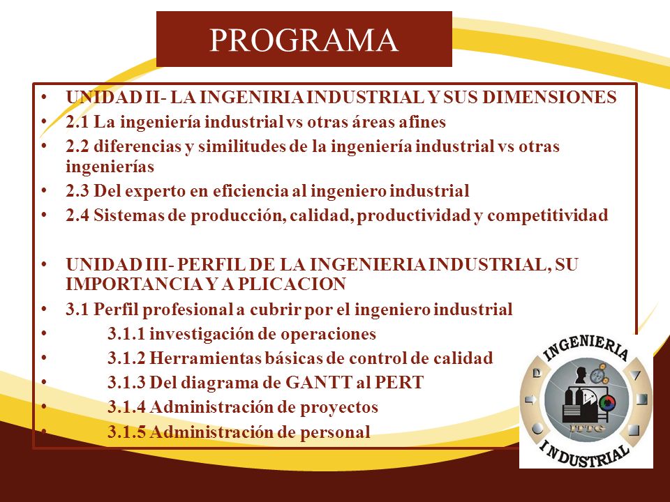 Ingenieria Industrial Y Sus Dimensiones Ppt Descargar