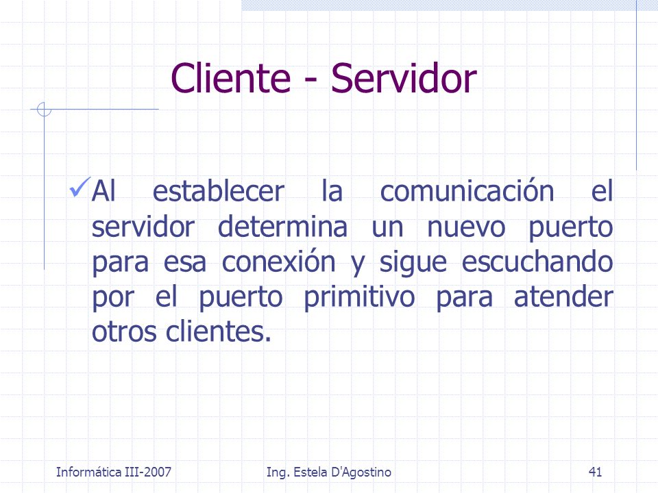 Cliente - Servidor