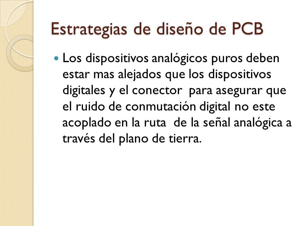Estrategias de diseño de PCB