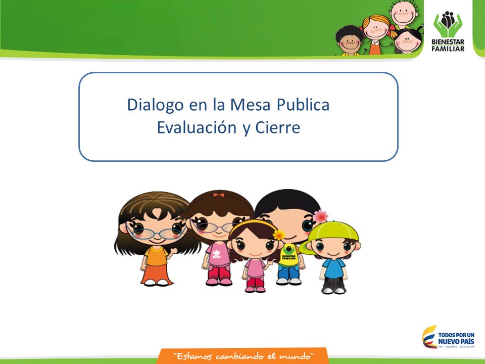 Dialogo en la Mesa Publica