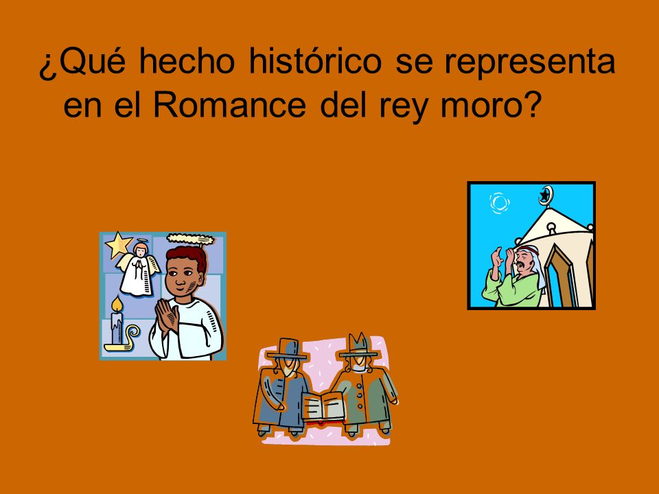 ¿Qué hecho histórico se representa en el Romance del rey moro
