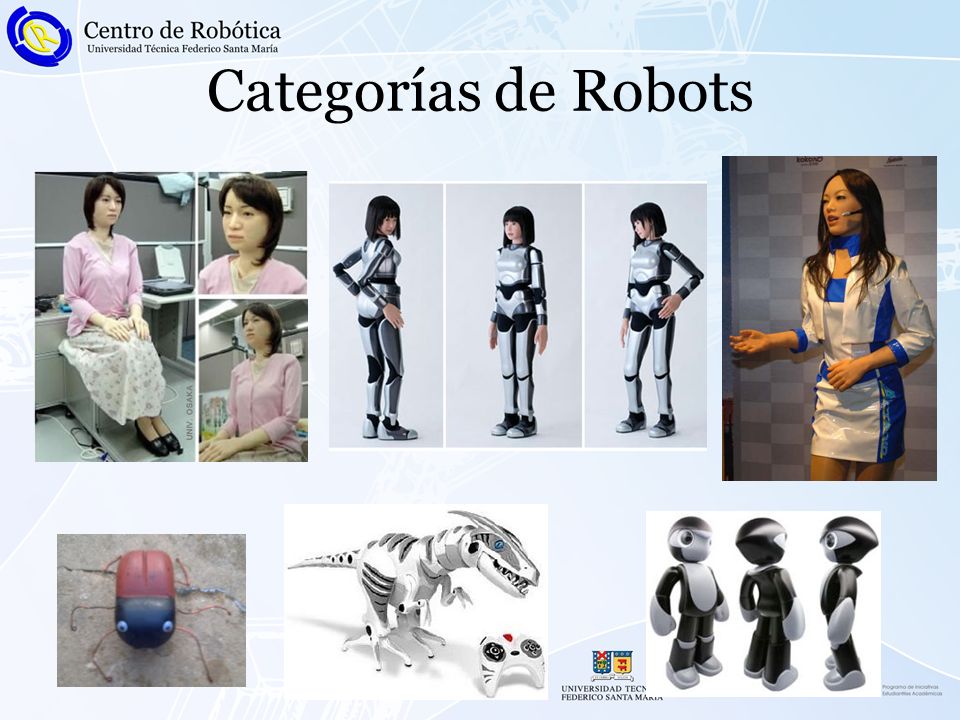 Categorías de Robots