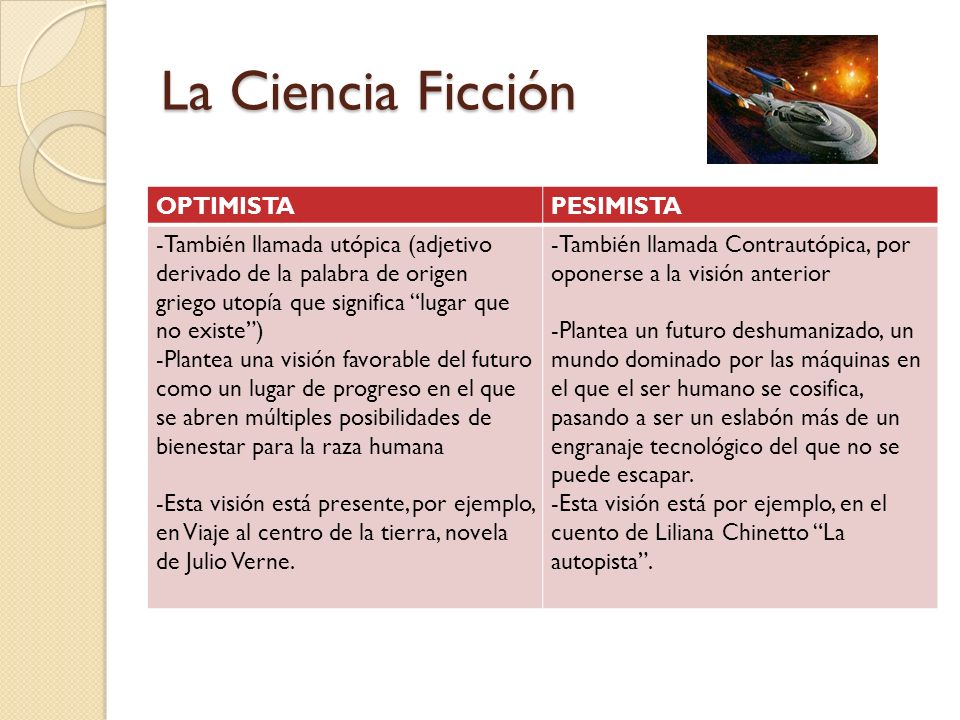 El cuento de Ciencia Ficción - ppt video online descargar