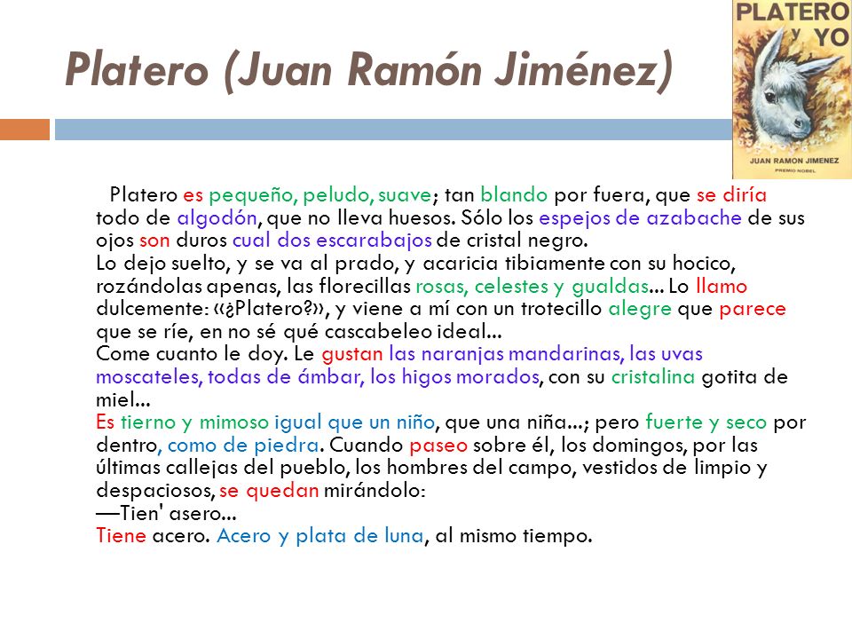 Platero (Juan Ramón Jiménez)