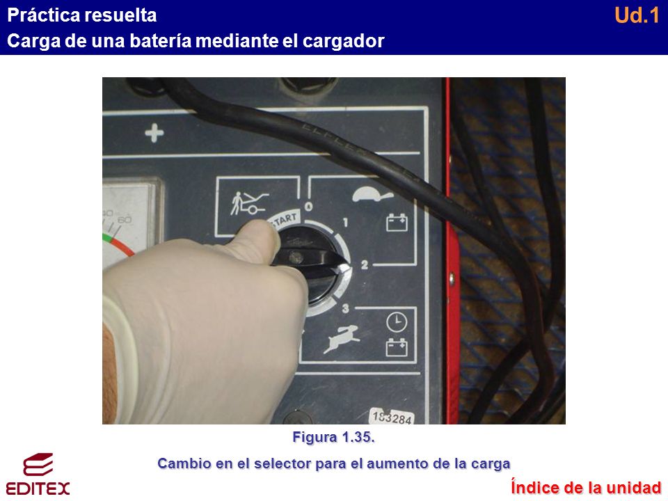 Cambio en el selector para el aumento de la carga