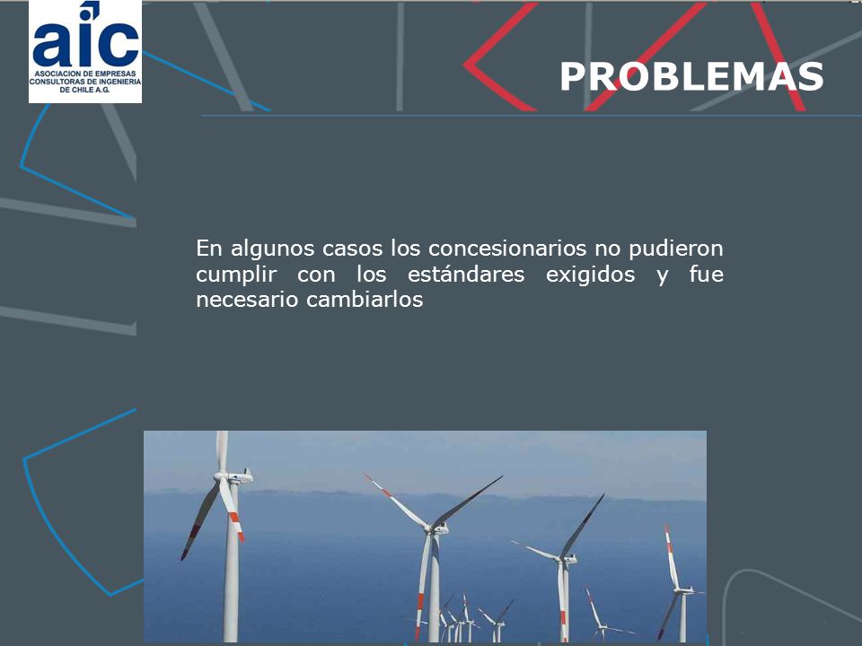 PROBLEMAS En algunos casos los concesionarios no pudieron cumplir con los estándares exigidos y fue necesario cambiarlos.