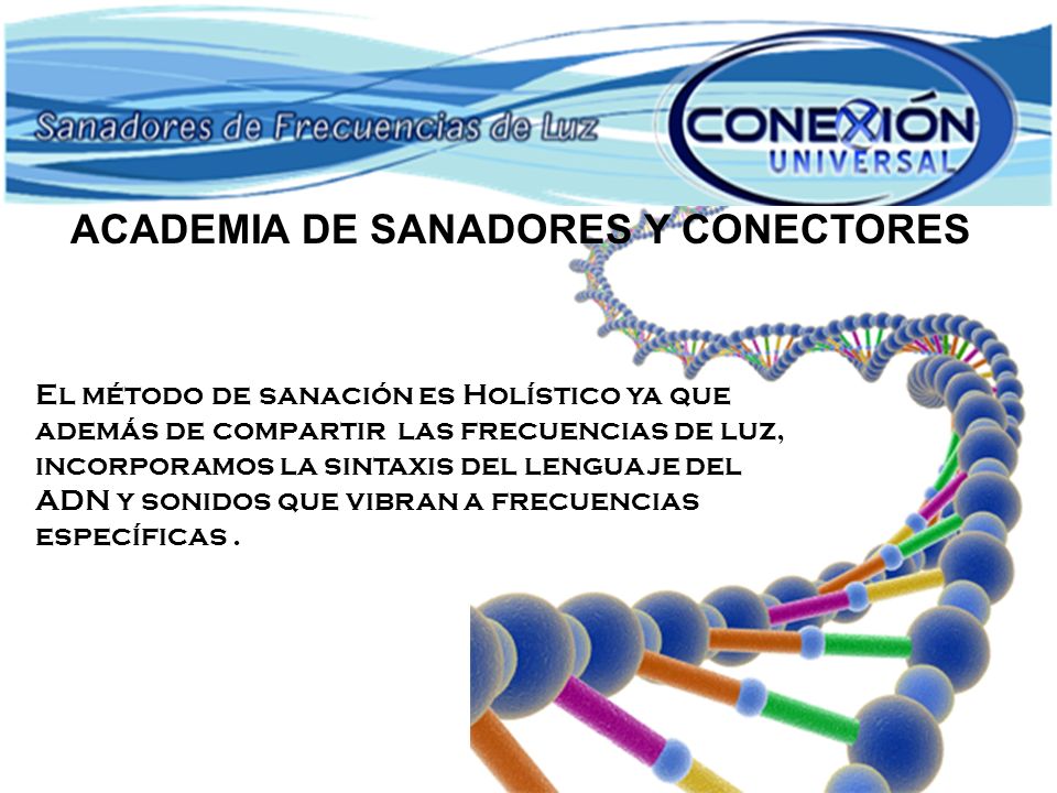 ACADEMIA DE SANADORES Y CONECTORES