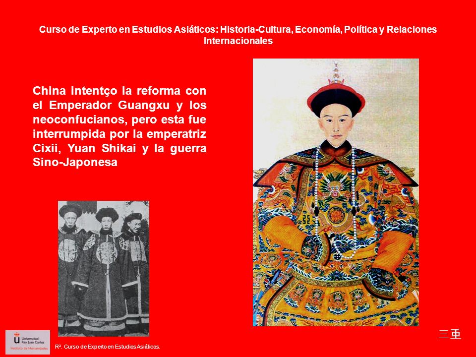Curso de Experto en Estudios Asiáticos: Historia-Cultura, Economía, Política y Relaciones Internacionales