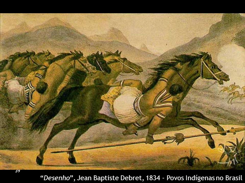 Desenho , Jean Baptiste Debret, Povos Indígenas no Brasil