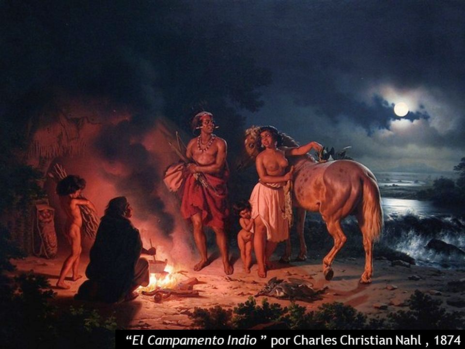 El Campamento Indio por Charles Christian Nahl , 1874