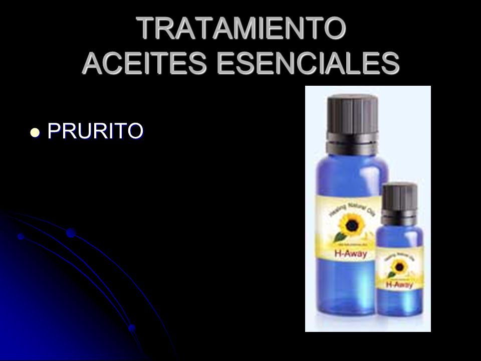 TRATAMIENTO ACEITES ESENCIALES