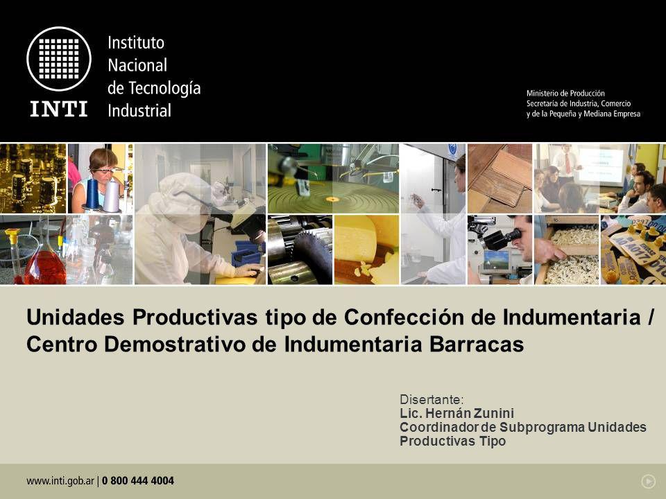 Unidades Productivas tipo de Confección de Indumentaria / Centro Demostrativo de Indumentaria Barracas