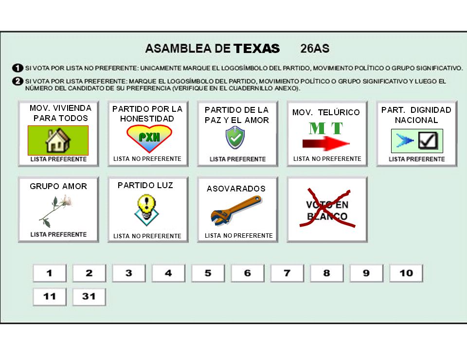 LISTA NO PREFERENTE LISTA NO PREFERENTE LISTA NO PREFERENTE LISTA NO PREFERENTE