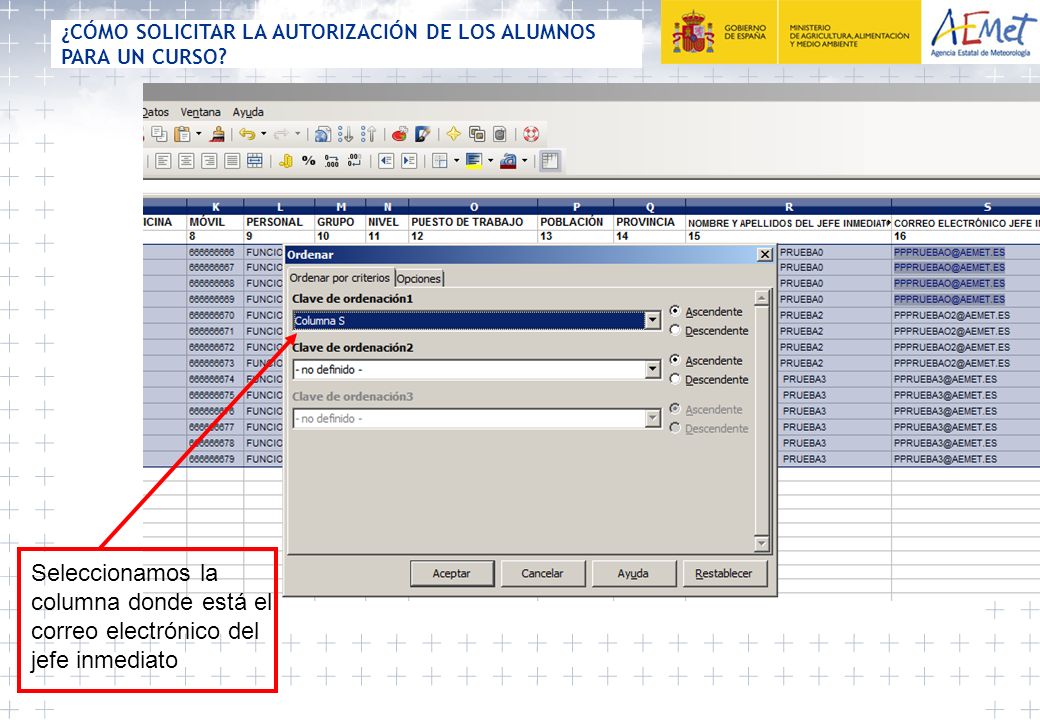 ¿CÓMO SOLICITAR LA AUTORIZACIÓN DE LOS ALUMNOS PARA UN CURSO