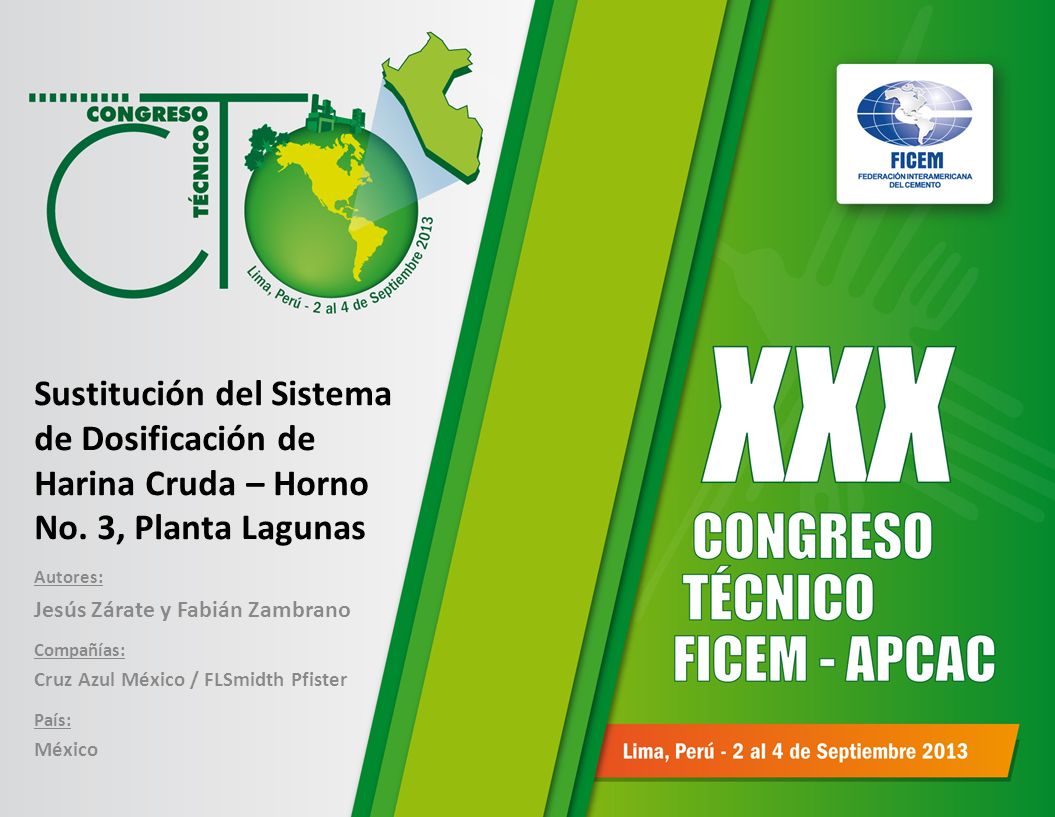 Sustitución del Sistema de Dosificación de Harina Cruda – Horno No