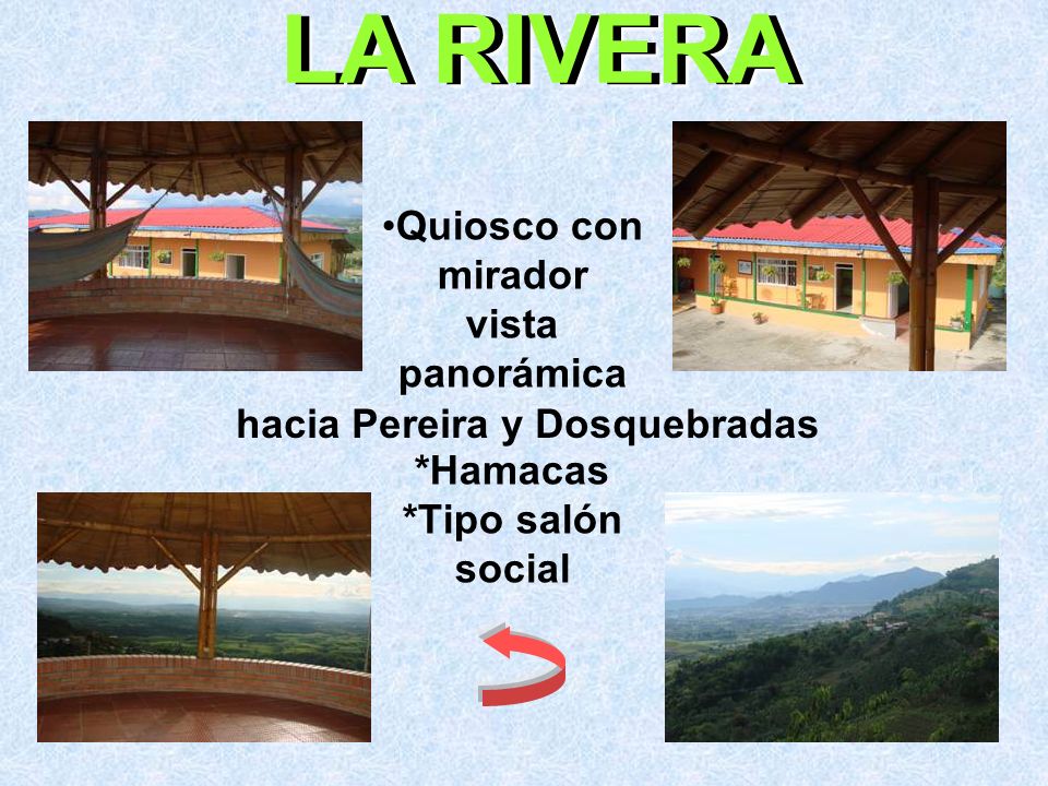 Quiosco con mirador vista panorámica *Hamacas *Tipo salón social