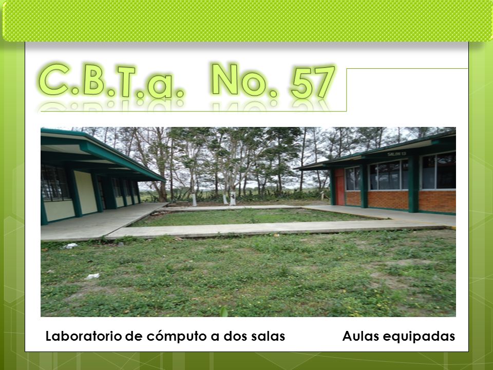 Laboratorio de cómputo a dos salas Aulas equipadas
