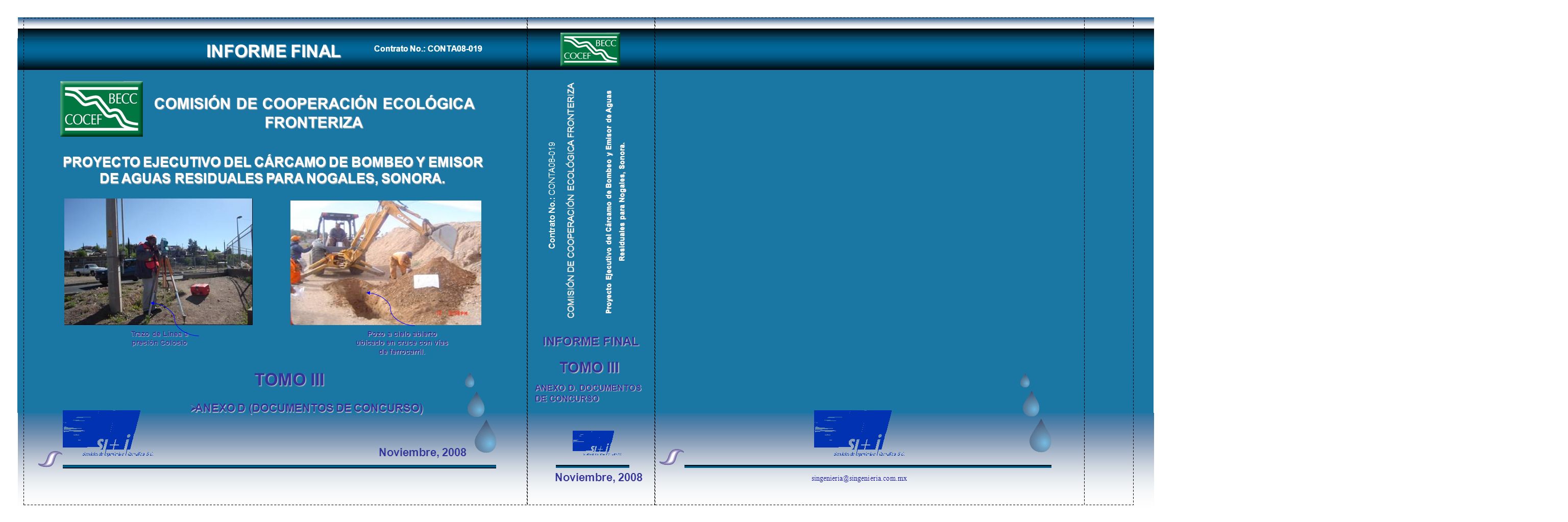 INFORME FINAL TOMO III COMISIÓN DE COOPERACIÓN ECOLÓGICA FRONTERIZA