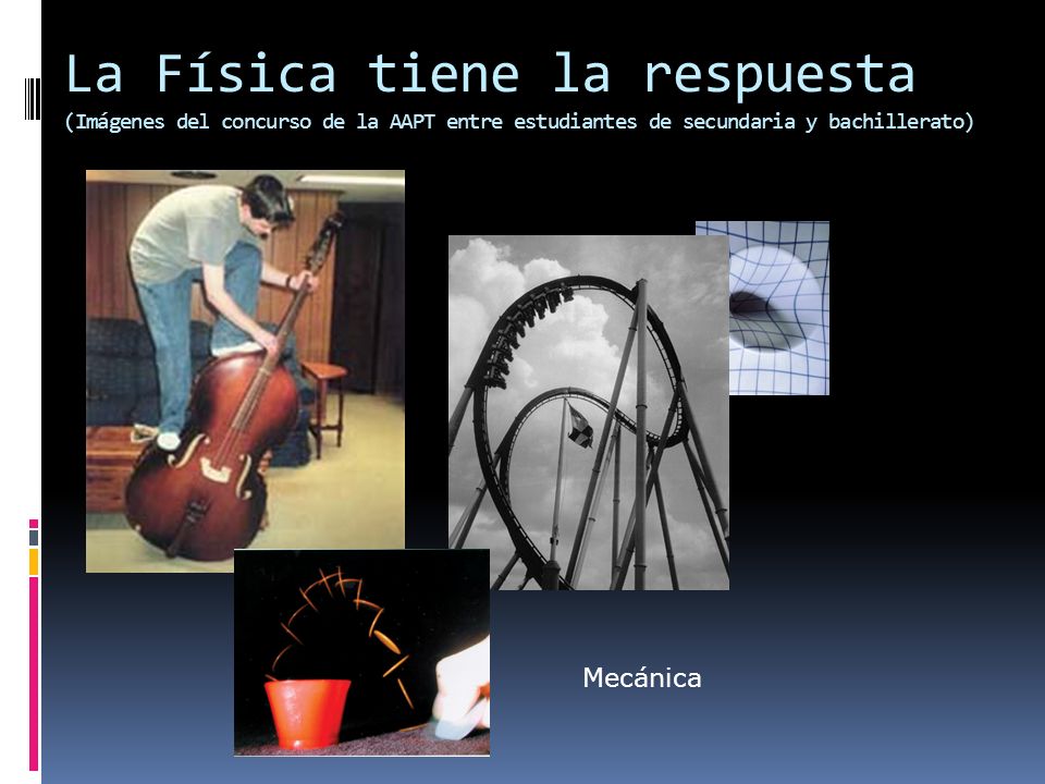 La Física tiene la respuesta (Imágenes del concurso de la AAPT entre estudiantes de secundaria y bachillerato)