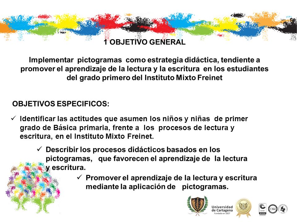 Identificar las actitudes que asumen los niños y niñas de primer grado de Básica primaria, frente a los procesos de lectura y escritura, en el Instituto Mixto Freinet.