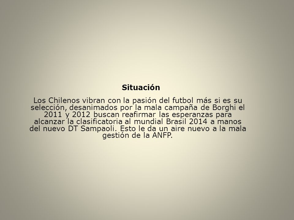 Situación
