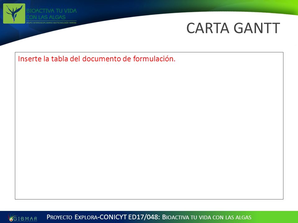 Proyecto Explora-CONICYT ED17/048: Bioactiva tu vida con las algas