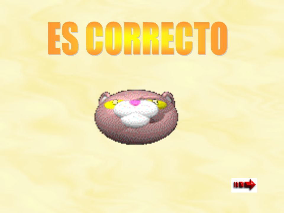 ES CORRECTO
