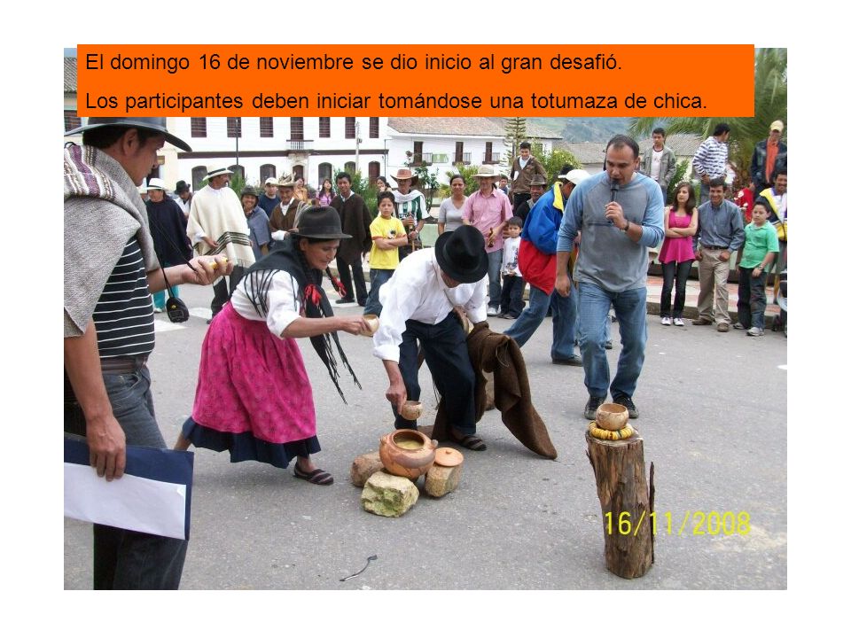 El domingo 16 de noviembre se dio inicio al gran desafió.