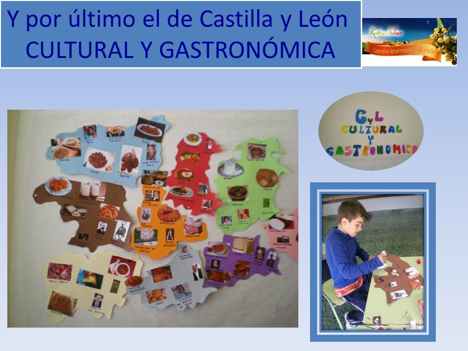 Y por último el de Castilla y León CULTURAL Y GASTRONÓMICA