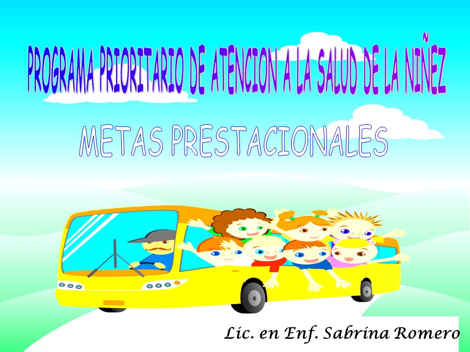 PROGRAMA PRIORITARIO DE ATENCION A LA SALUD DE LA NIÑEZ