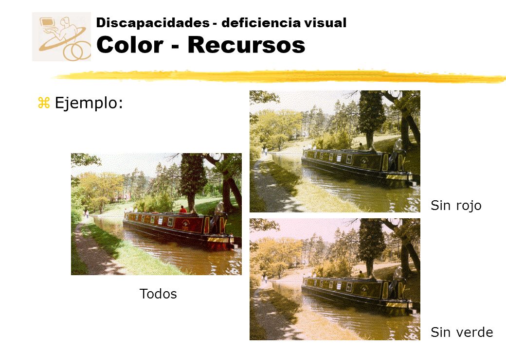Discapacidades - deficiencia visual Color - Recursos