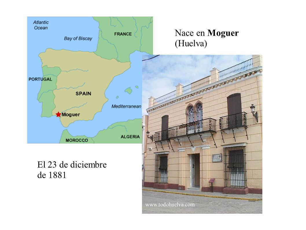 Nace en Moguer (Huelva)