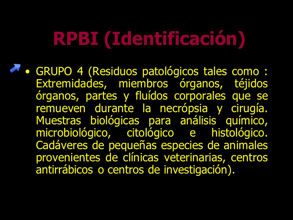 RPBI (Identificación)