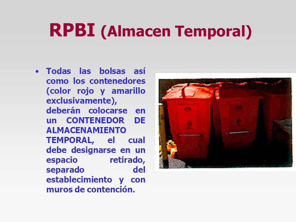 RPBI (Almacen Temporal)