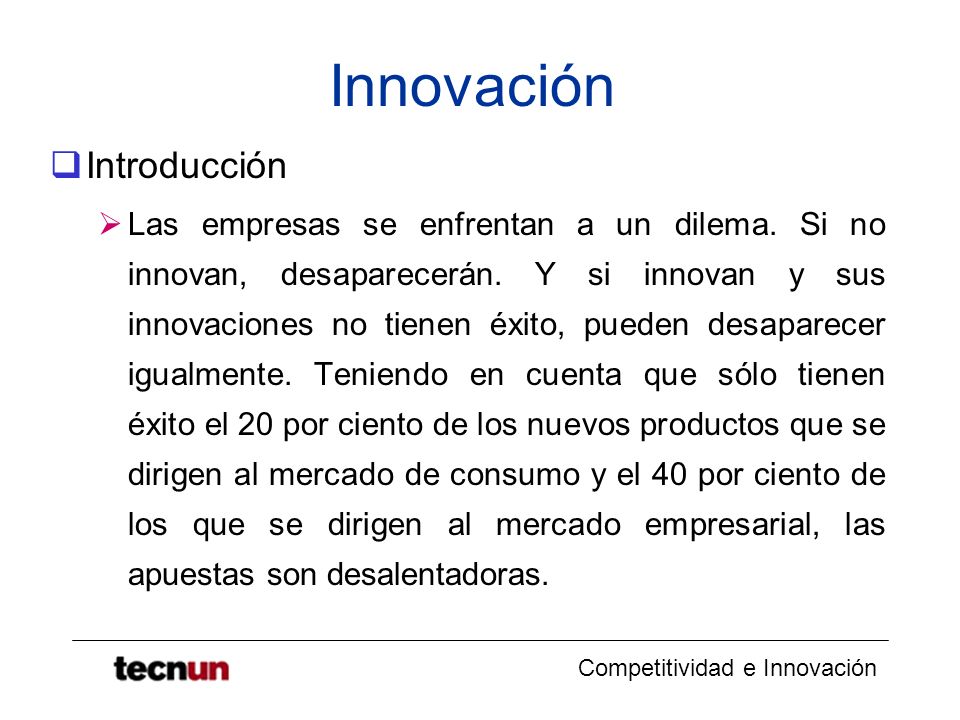 Innovación Introducción