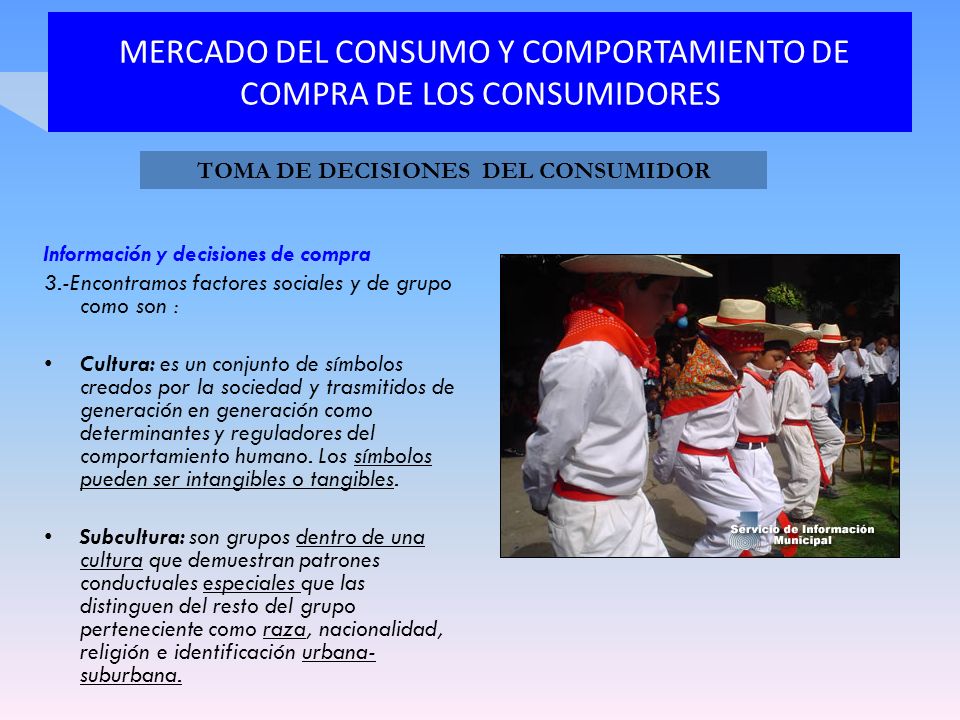 MERCADO DEL CONSUMO Y COMPORTAMIENTO DE COMPRA DE LOS CONSUMIDORES