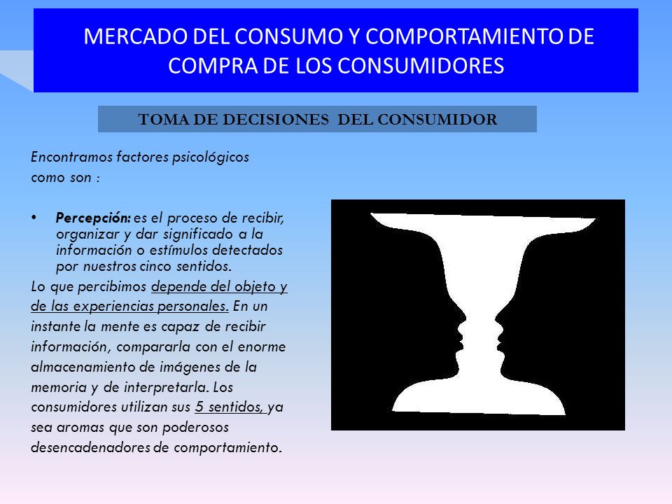MERCADO DEL CONSUMO Y COMPORTAMIENTO DE COMPRA DE LOS CONSUMIDORES