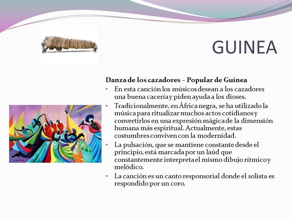 GUINEA Danza de los cazadores – Popular de Guinea