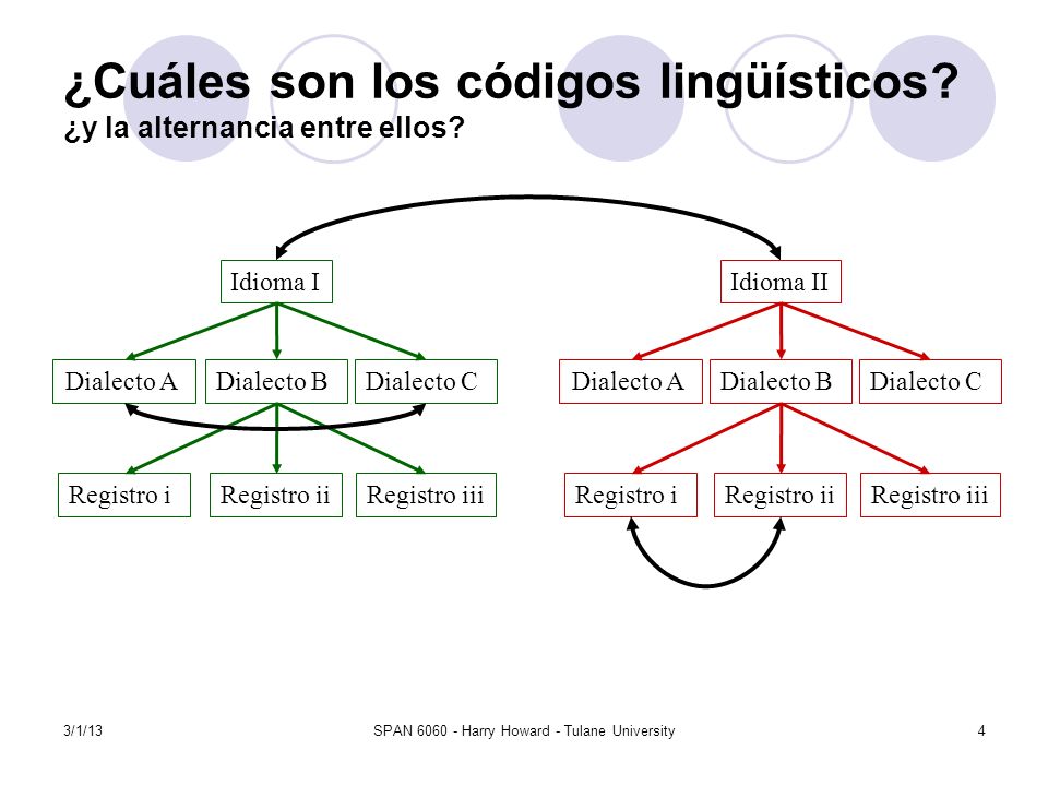 ¿Cuáles son los códigos lingüísticos ¿y la alternancia entre ellos